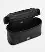 Dolce & Gabbana Leather Logo Plaque Toiletry Bag