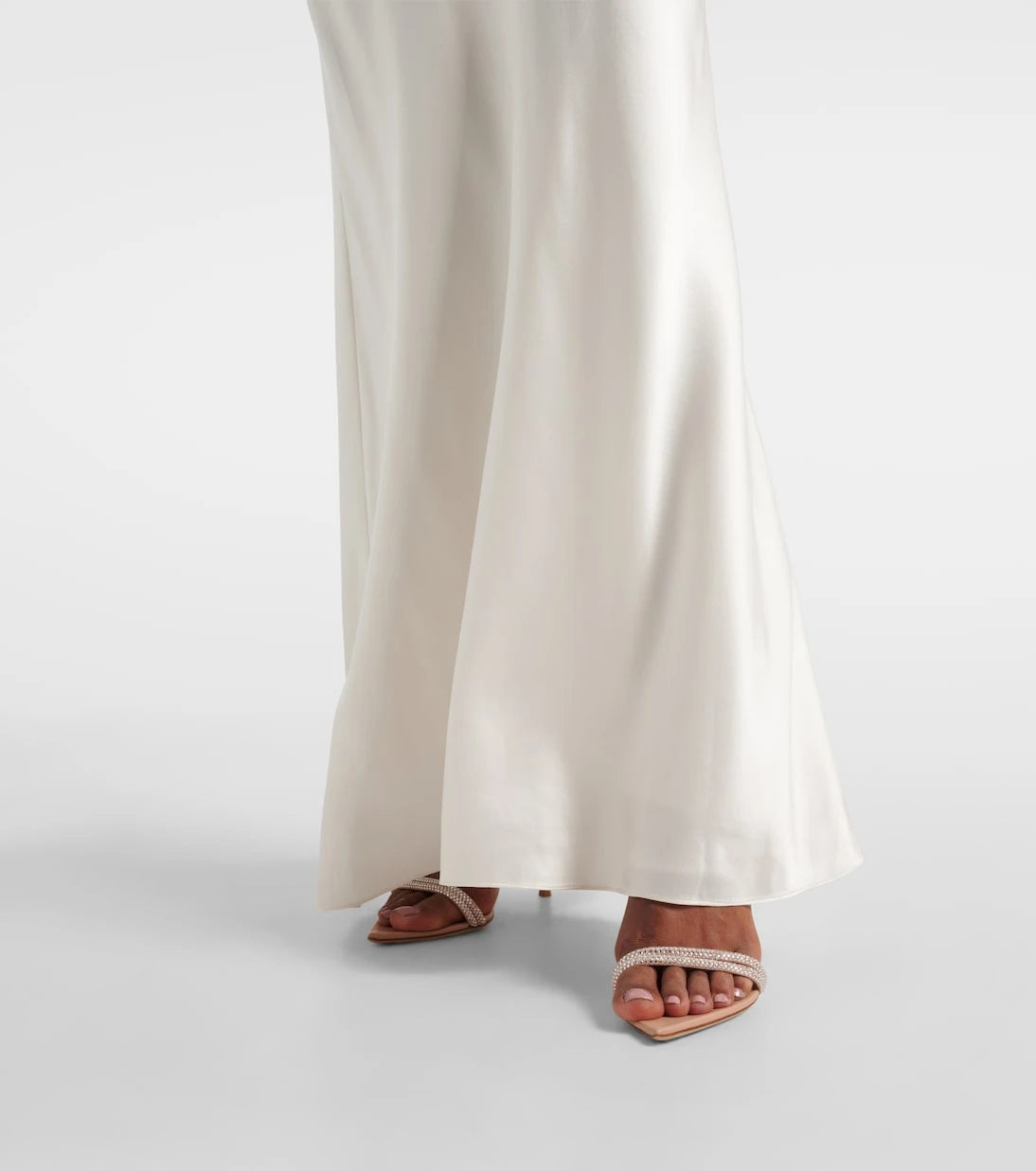 The Sei - One-shoulder silk satin gown