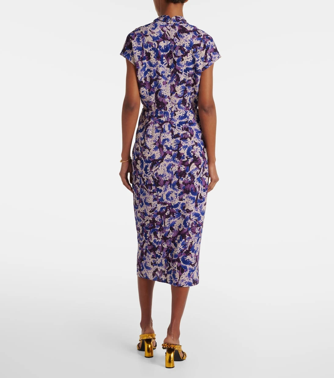 Dries Van Noten - Printed midi dress