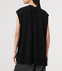 Jersey Studded Bern Tank Top BLACK