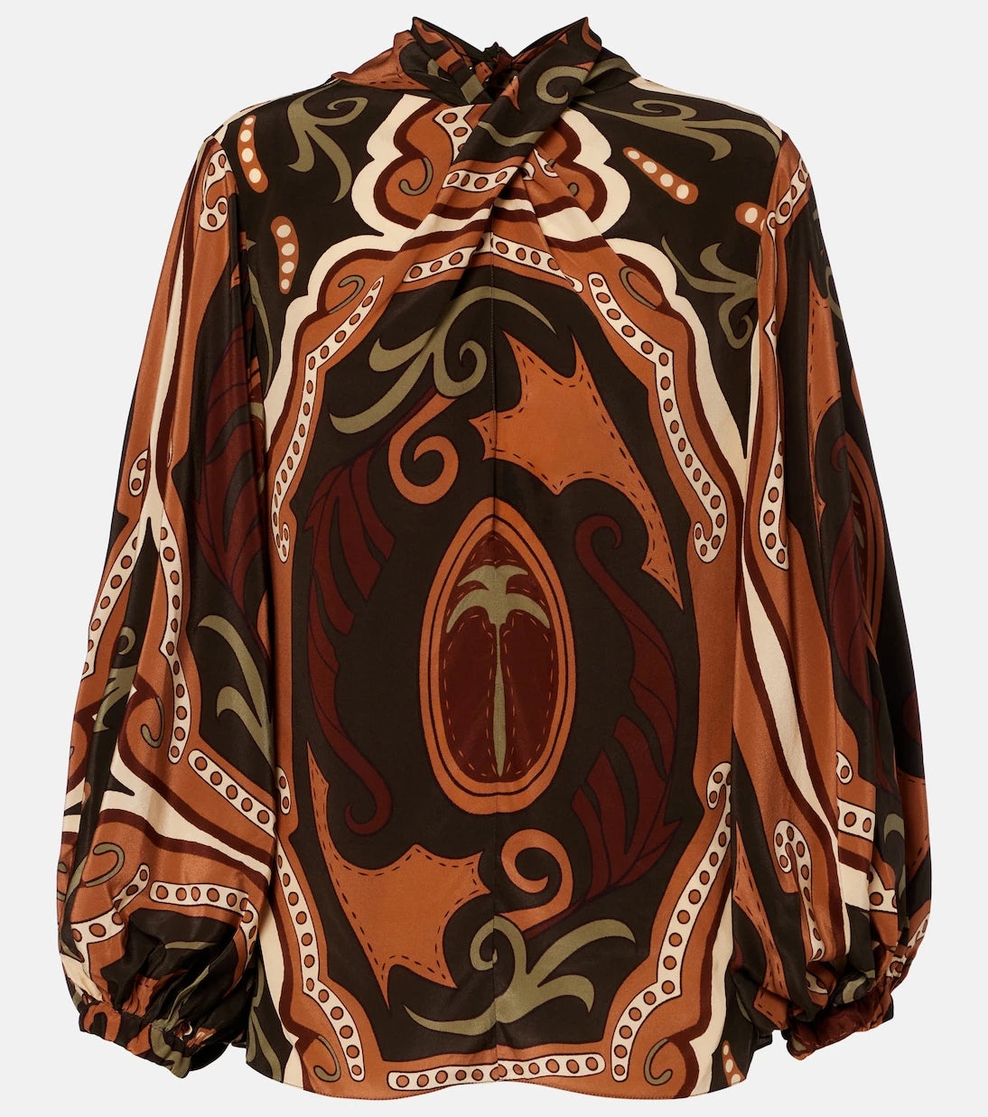 Johanna Ortiz - Printed silk blouse