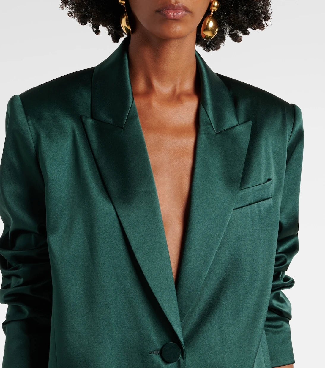 The Sei - Silk satin blazer
