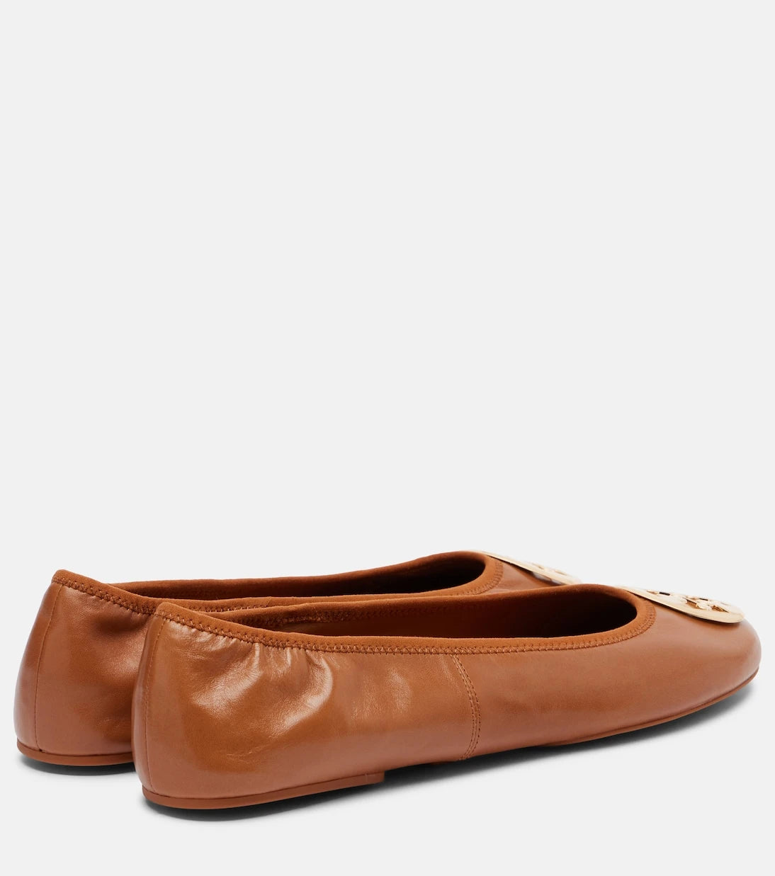 Tory Burch - Reva Travel leather ballet flats