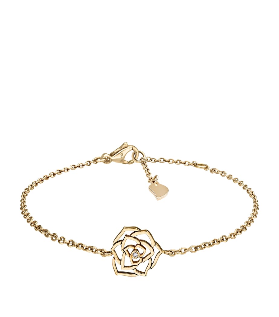 Piaget Rose Gold and Diamond Rose Bracelet