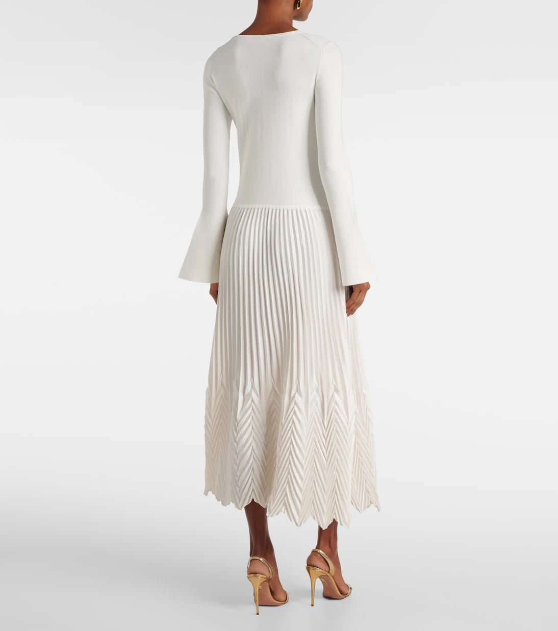 Simkhai - Damoni pleated midi dress
