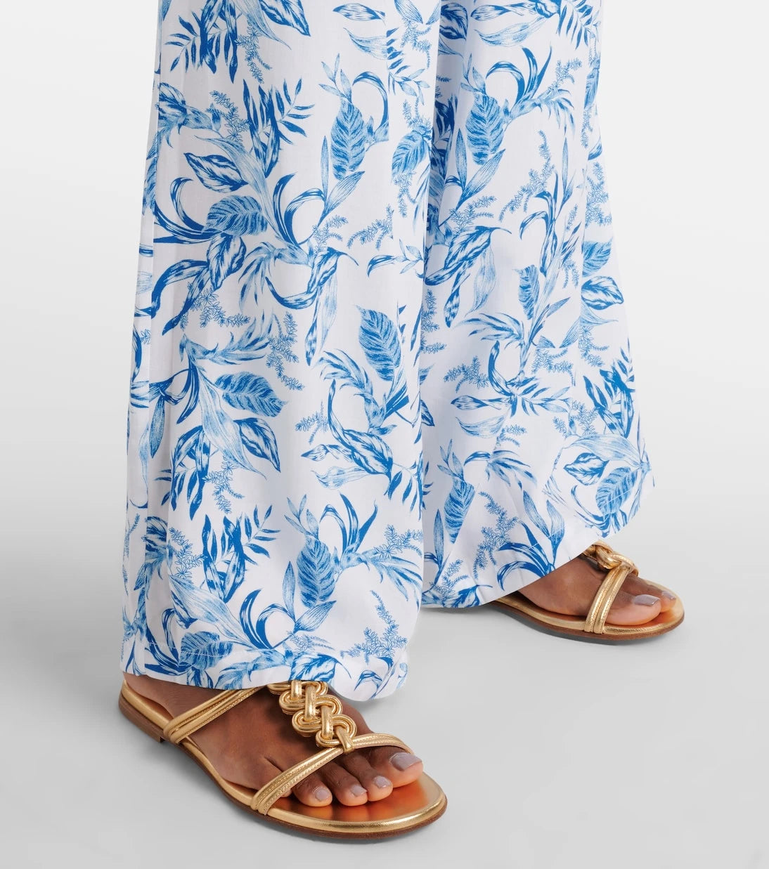 Melissa Odabash - Naomi strapless cotton jumpsuit