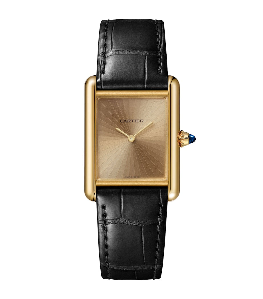 Cartier Large Yellow Gold Tank Louis Cartier Watch 25.5mm