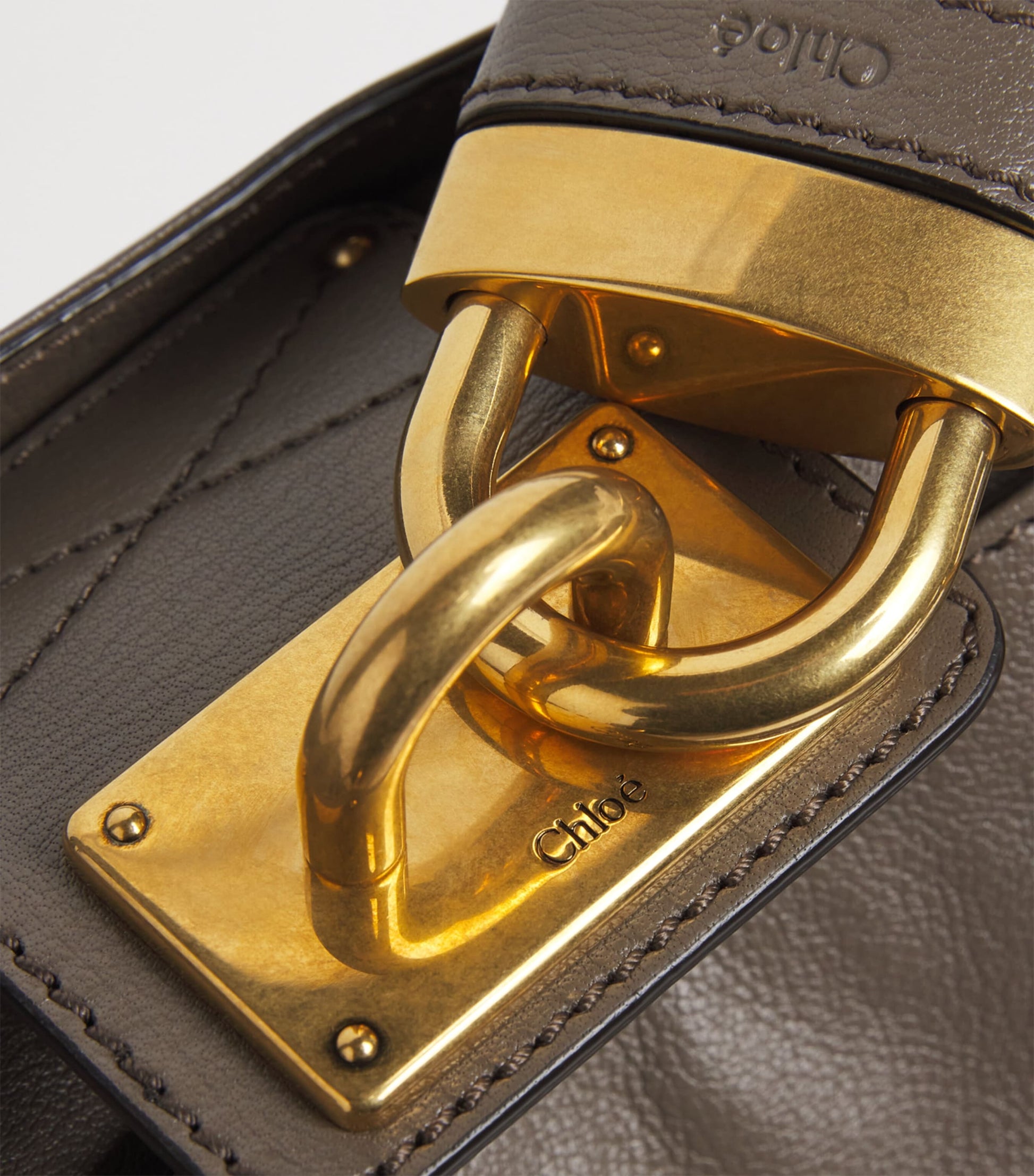 Leather Paddington Top-Handle Bag