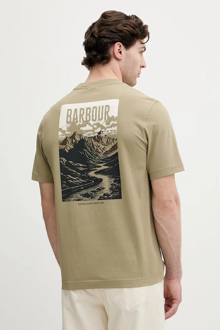 Barbour тениска мъжка от памук
