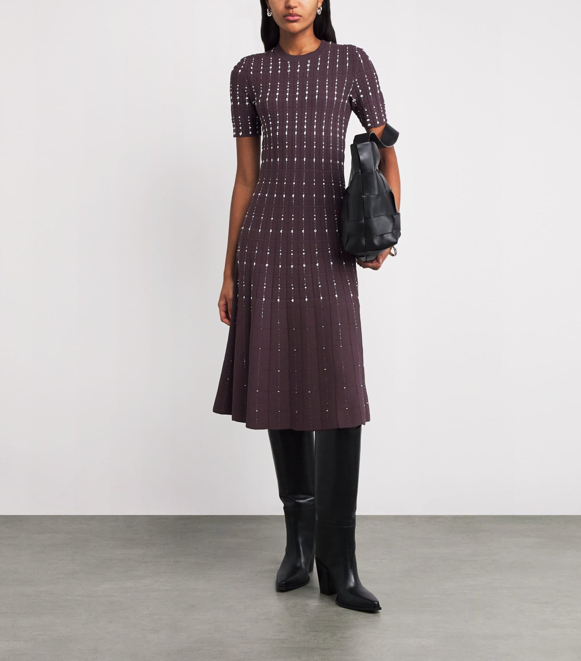 Joseph Multi Fragmented Stripes Dress