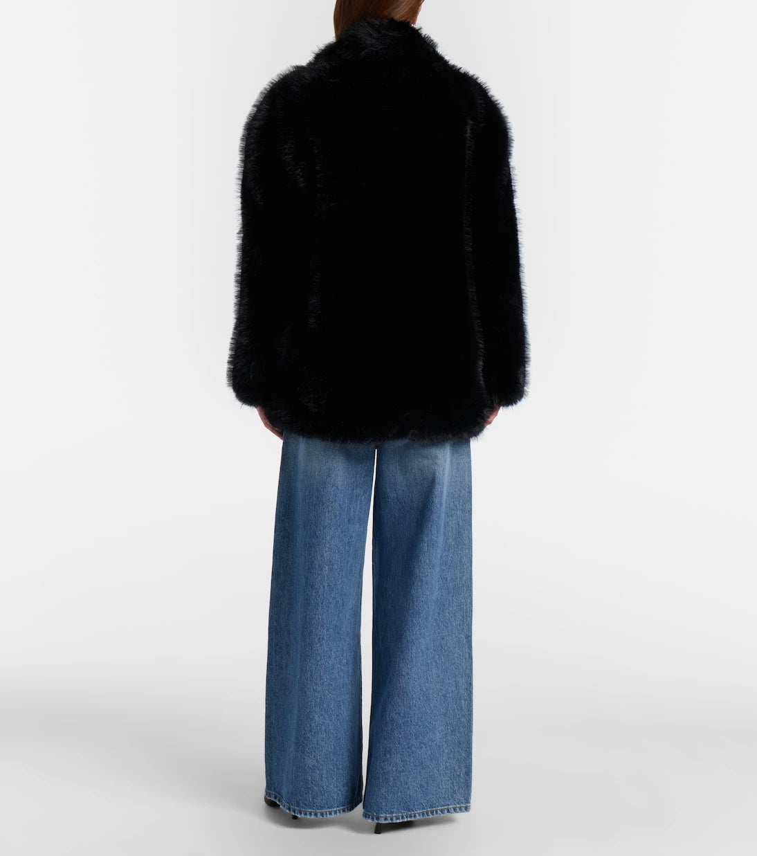 Sportmax - Dangri faded wide-leg jeans