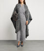 Grey Brushed Cashmere Umi Maxi Skirt