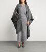 Grey Brushed Cashmere Umi Maxi Skirt
