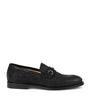Brunello Cucinelli Suede Ring-Detail Loafers
