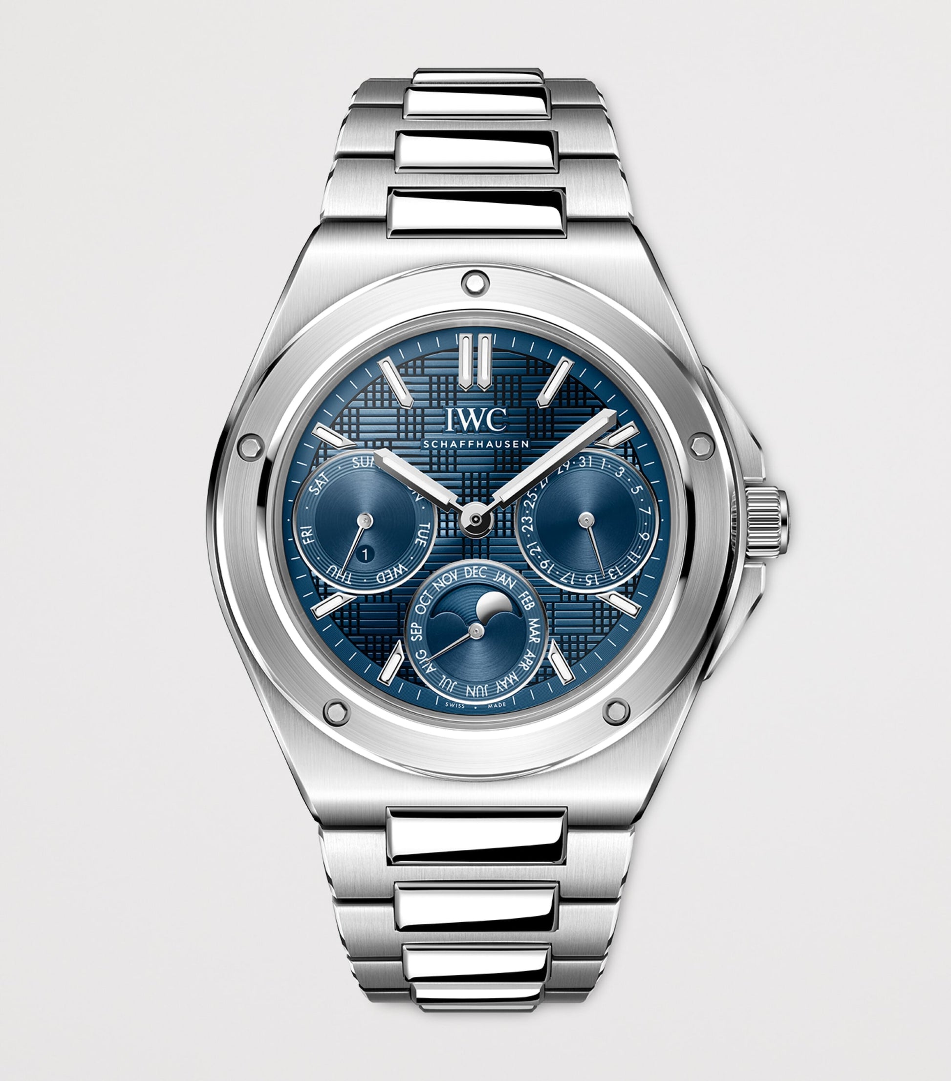 Stainless Steel Ingenieur Automatic Perpetual Calendar Watch 41.6mm