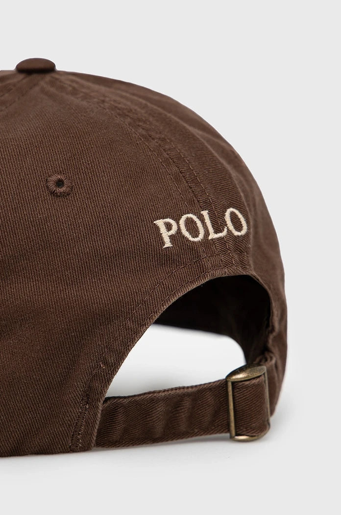 Памучна шапка с козирка Polo Ralph Lauren