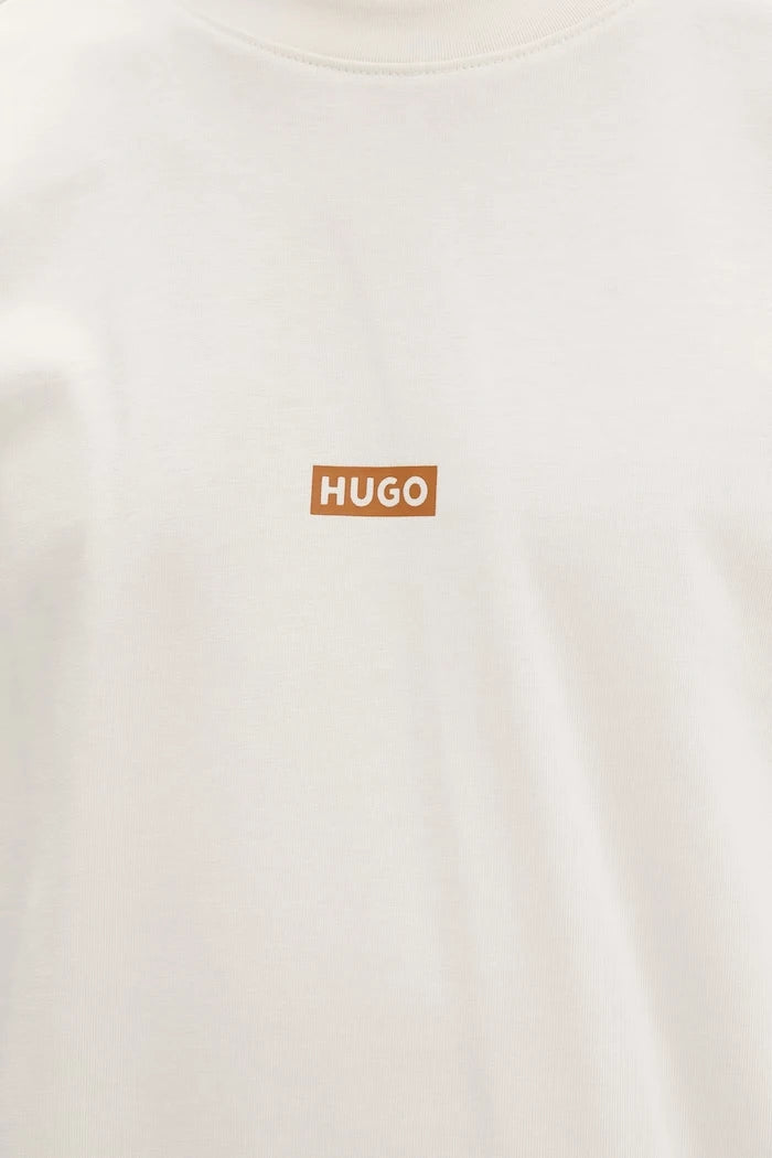 HUGO Blue erkek pamuklu tişört Nalono