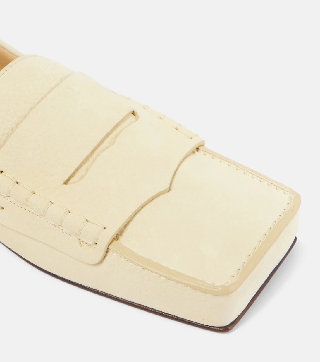 Jacquemus - Les Mocassins Carré leather loafers