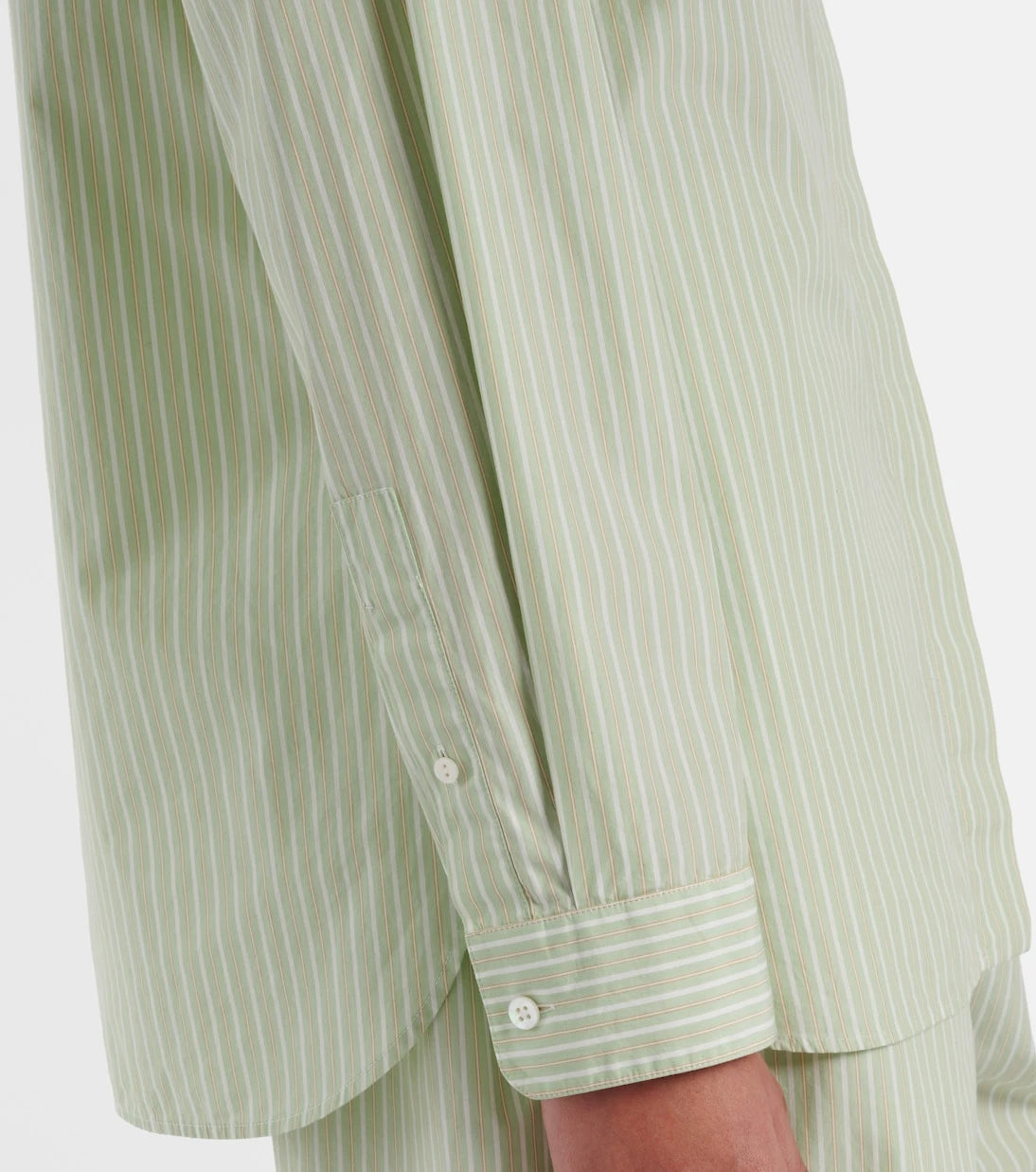 The Row - Vanda striped cotton shirt