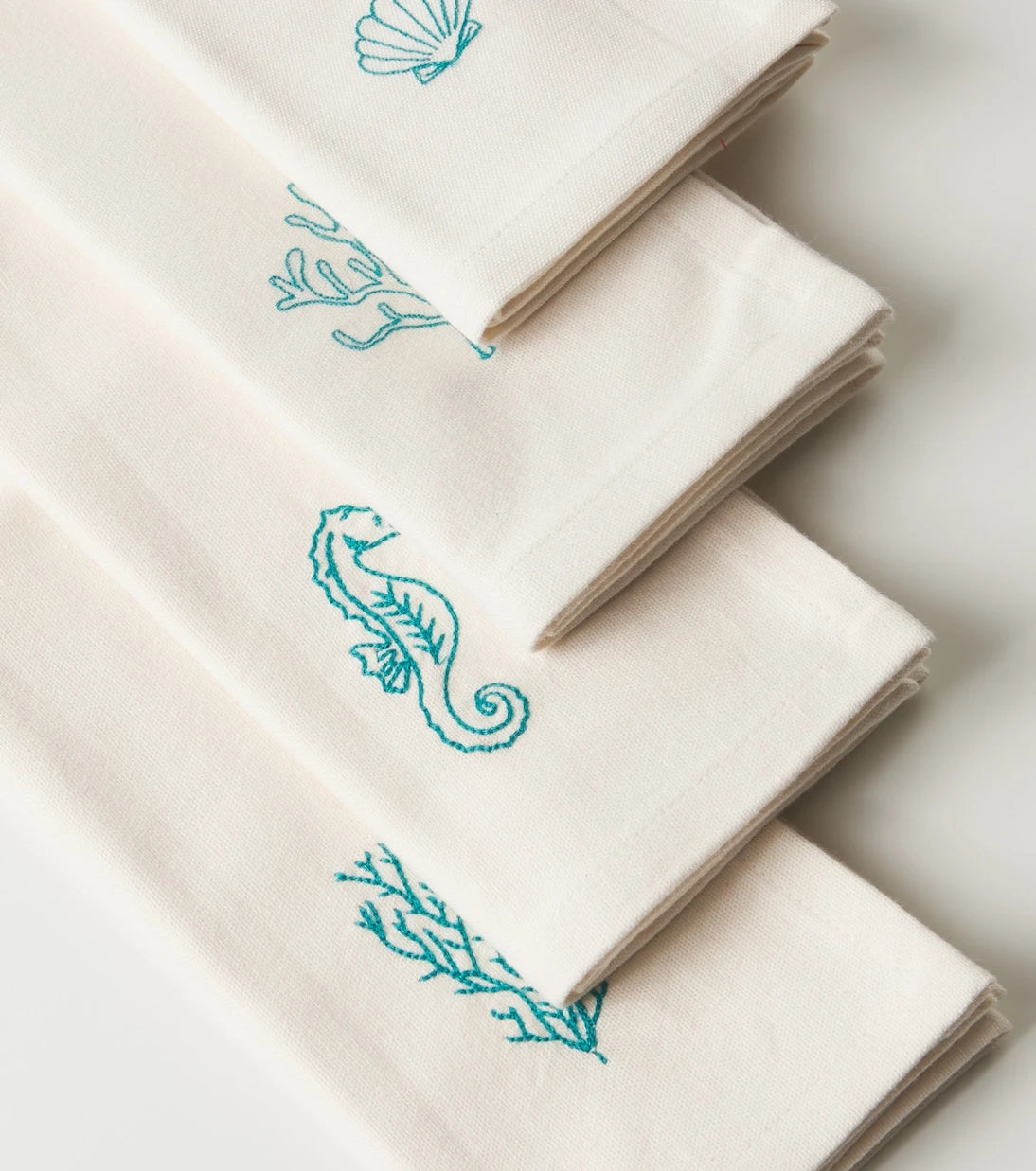 Les-Ottomans - Set of 6 linen napkins