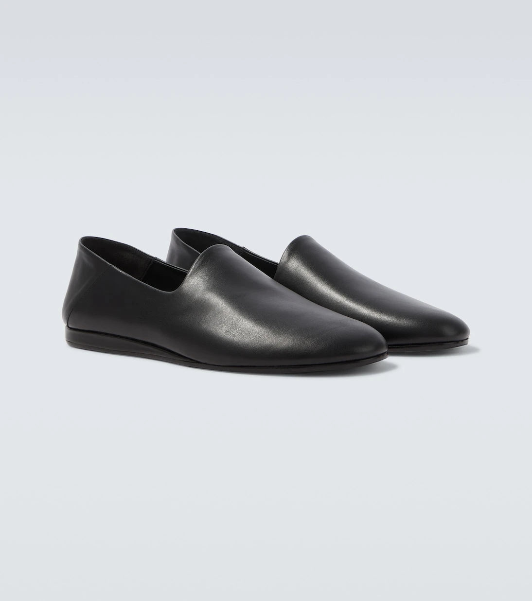 Jacquemus - Leather slip-on shoes
