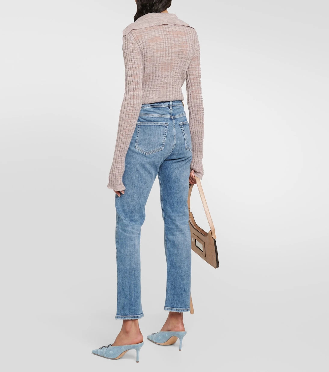 AG Jeans - American mid-rise straight jeans