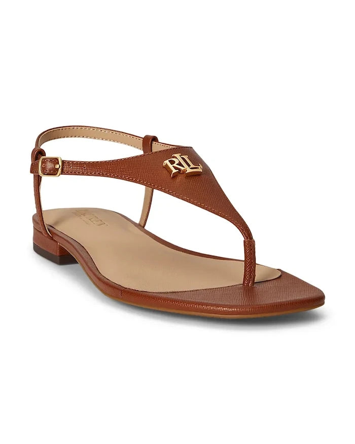 Lauren Ralph Lauren Everley 2 Deri Sandaletler