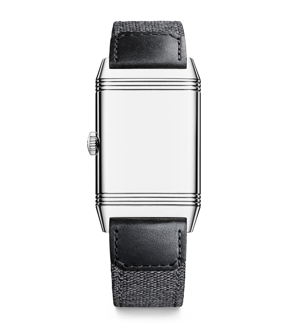Jaeger-LeCoultre Stainless Steel Reverso Tribute Small Seconds Watch 27.4mm
