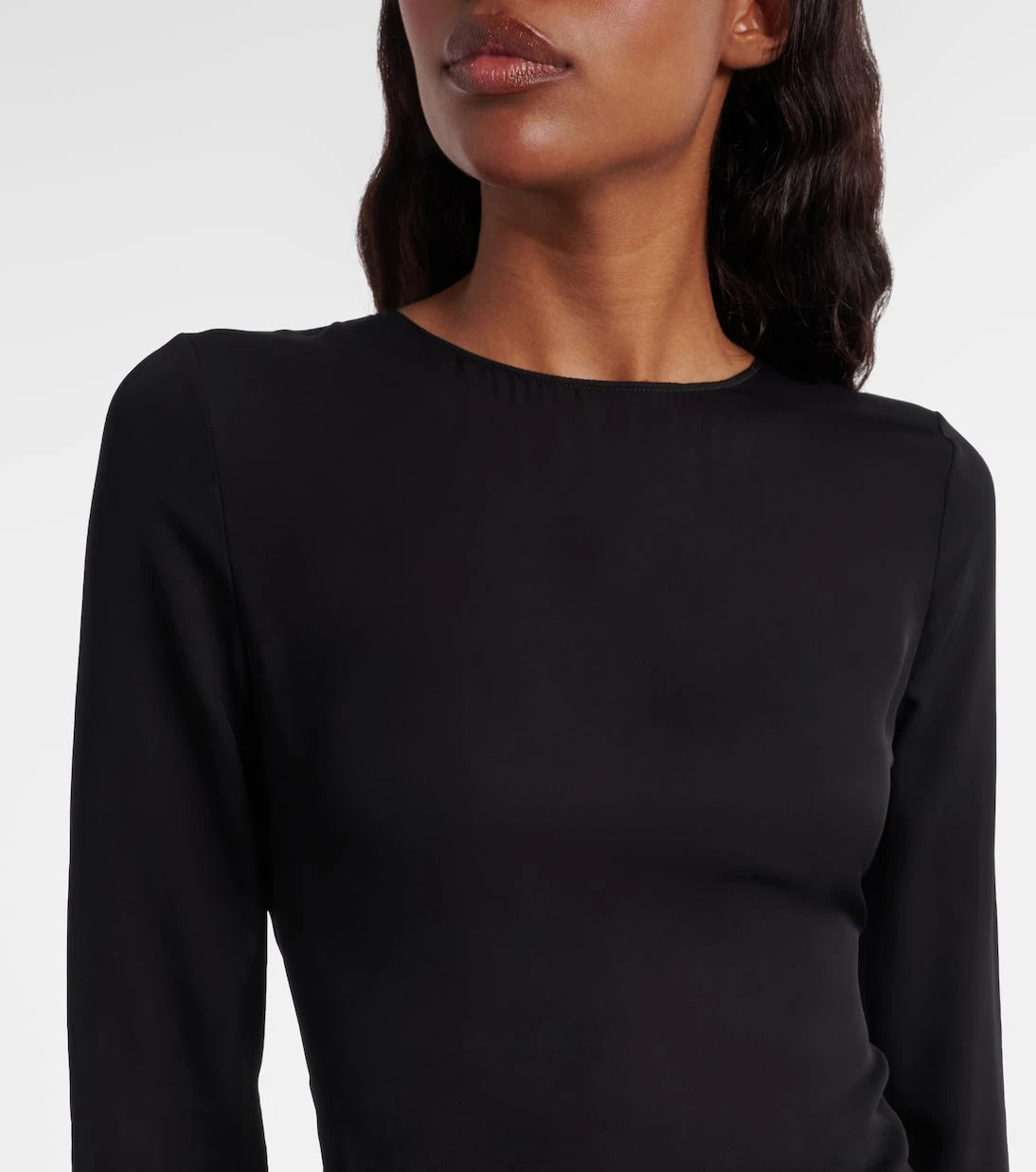 Alaïa - Gathered midi dress