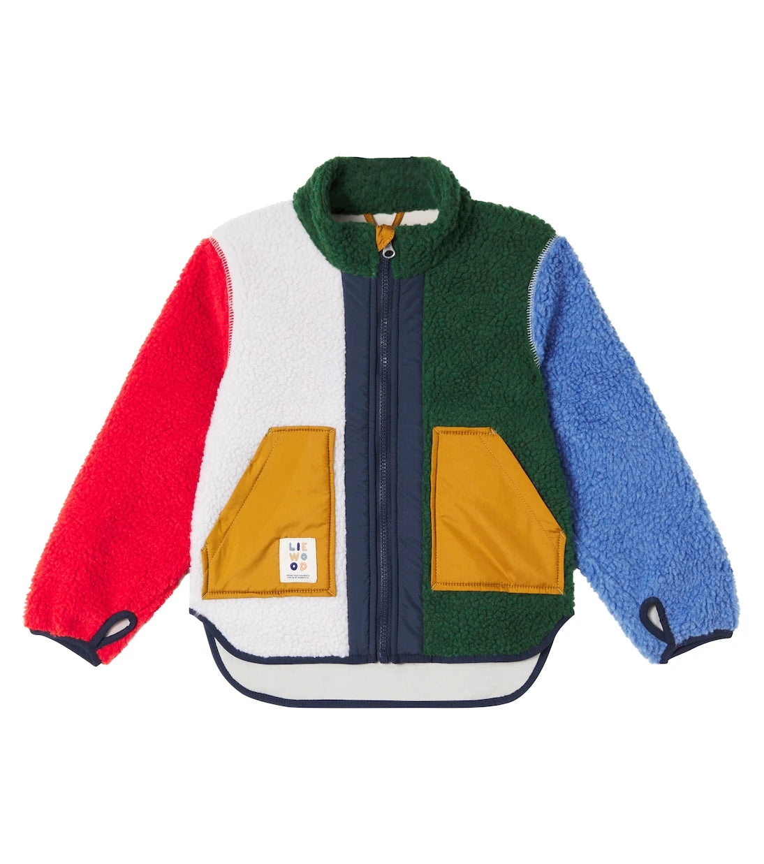 Liewood - Noam colorblocked teddy jacket