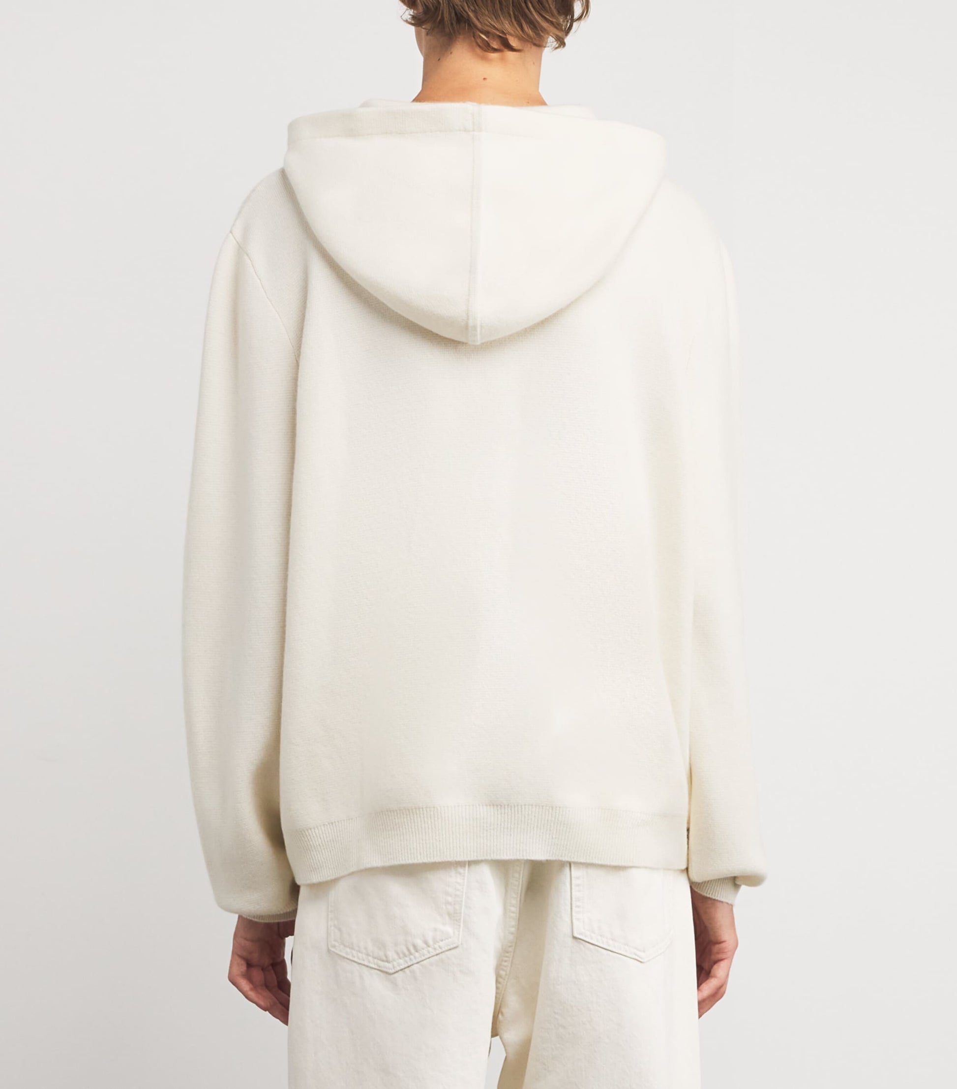 GOD'S TRUE CASHMERE Beige Cashmere Hoodie
