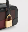 LOEWE Black x Albers Leather Amazona 23 Top-Handle Bag