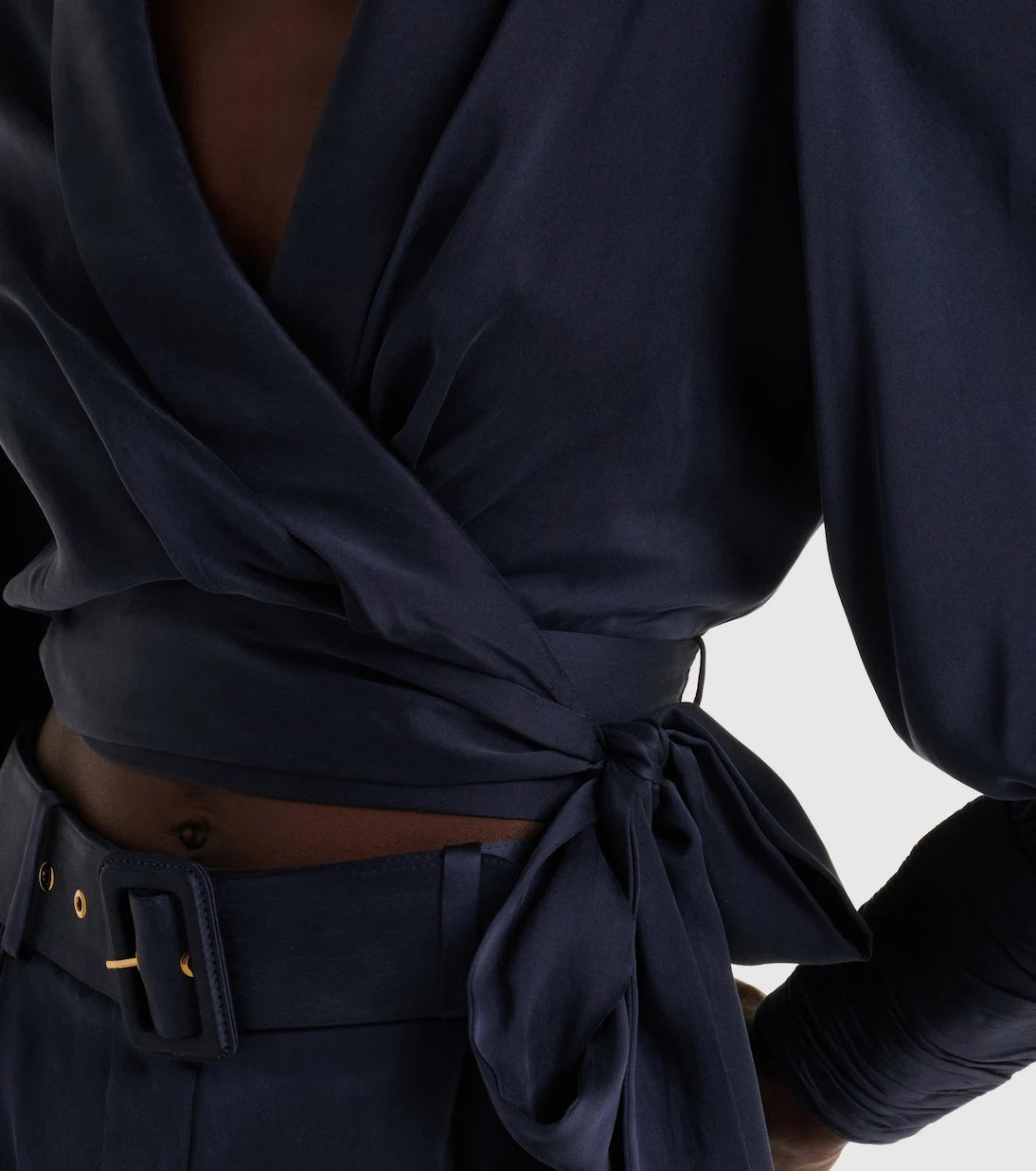Zimmermann - Silk wrap top