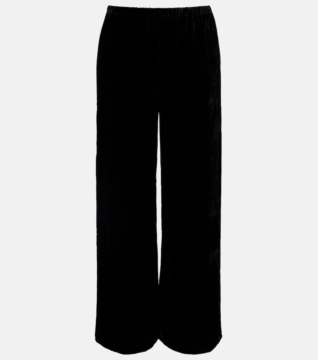 Asceno - Austin velvet wide-leg pants