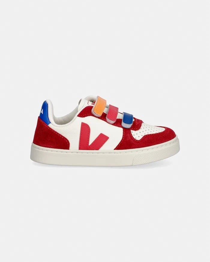 Veja Small V-10 çocuk deri spor ayakkabı