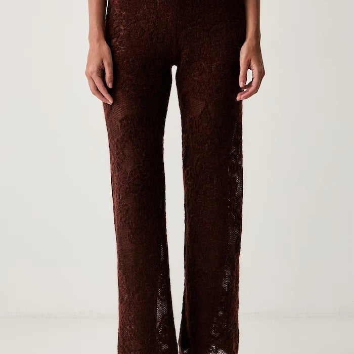 Twinset yünlü kadın pantolon