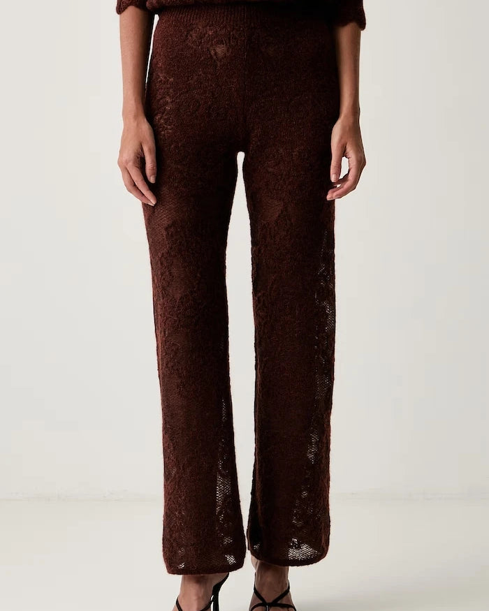 Twinset yünlü kadın pantolon