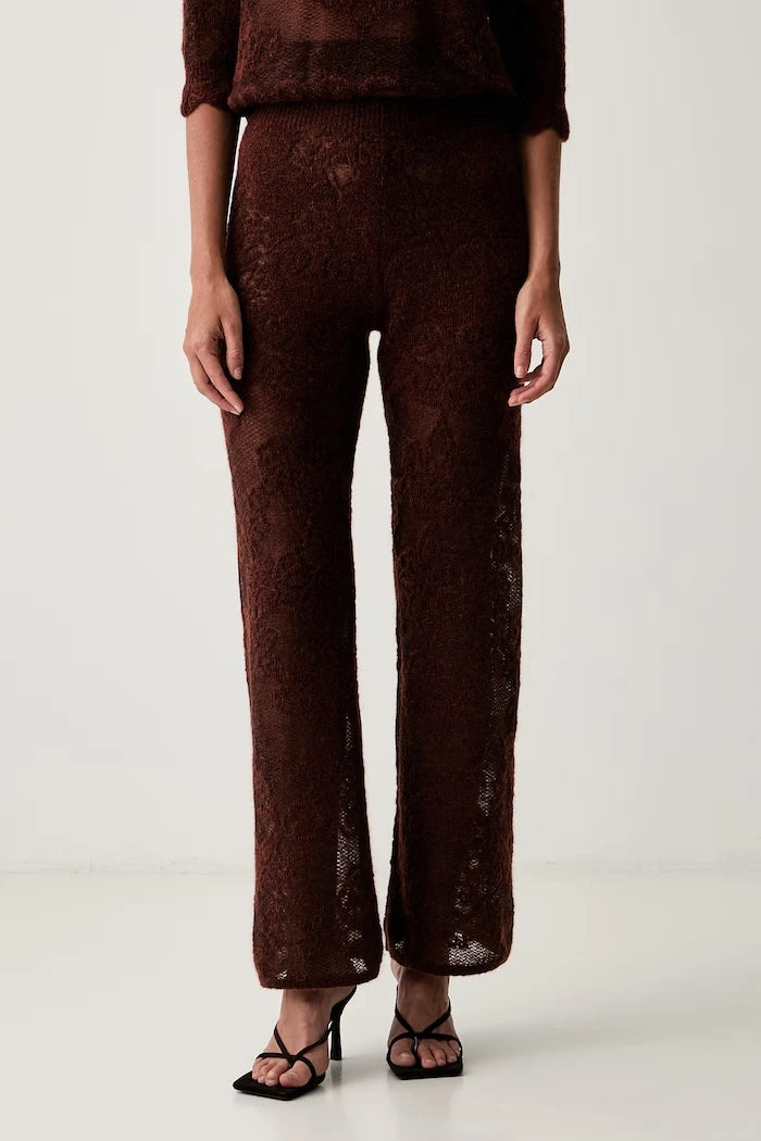 Twinset yünlü kadın pantolon