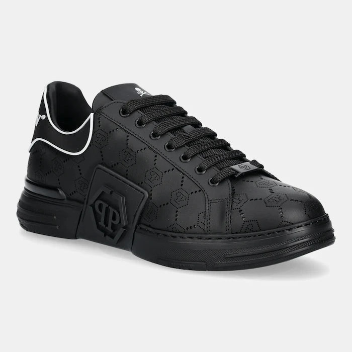 Кожени маратонки Philipp Plein Phantom Kicks