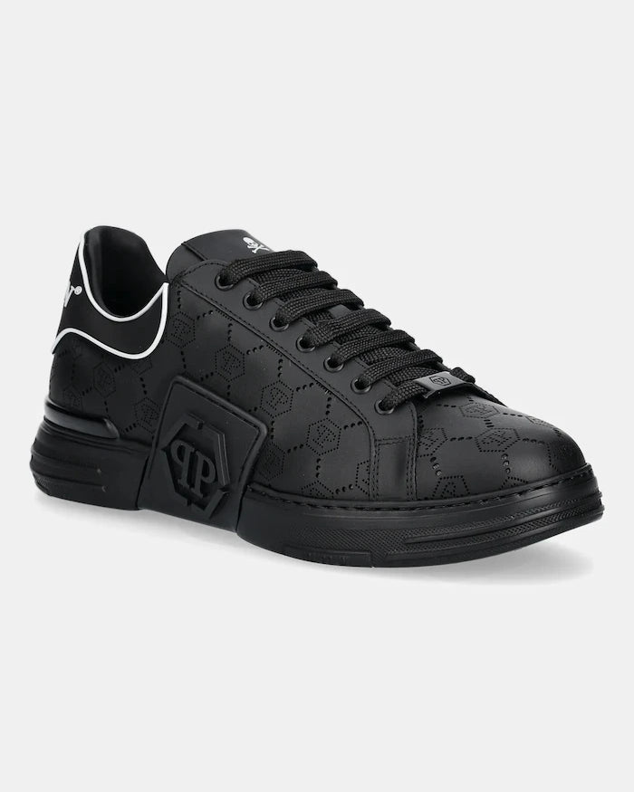 Кожени маратонки Philipp Plein Phantom Kicks