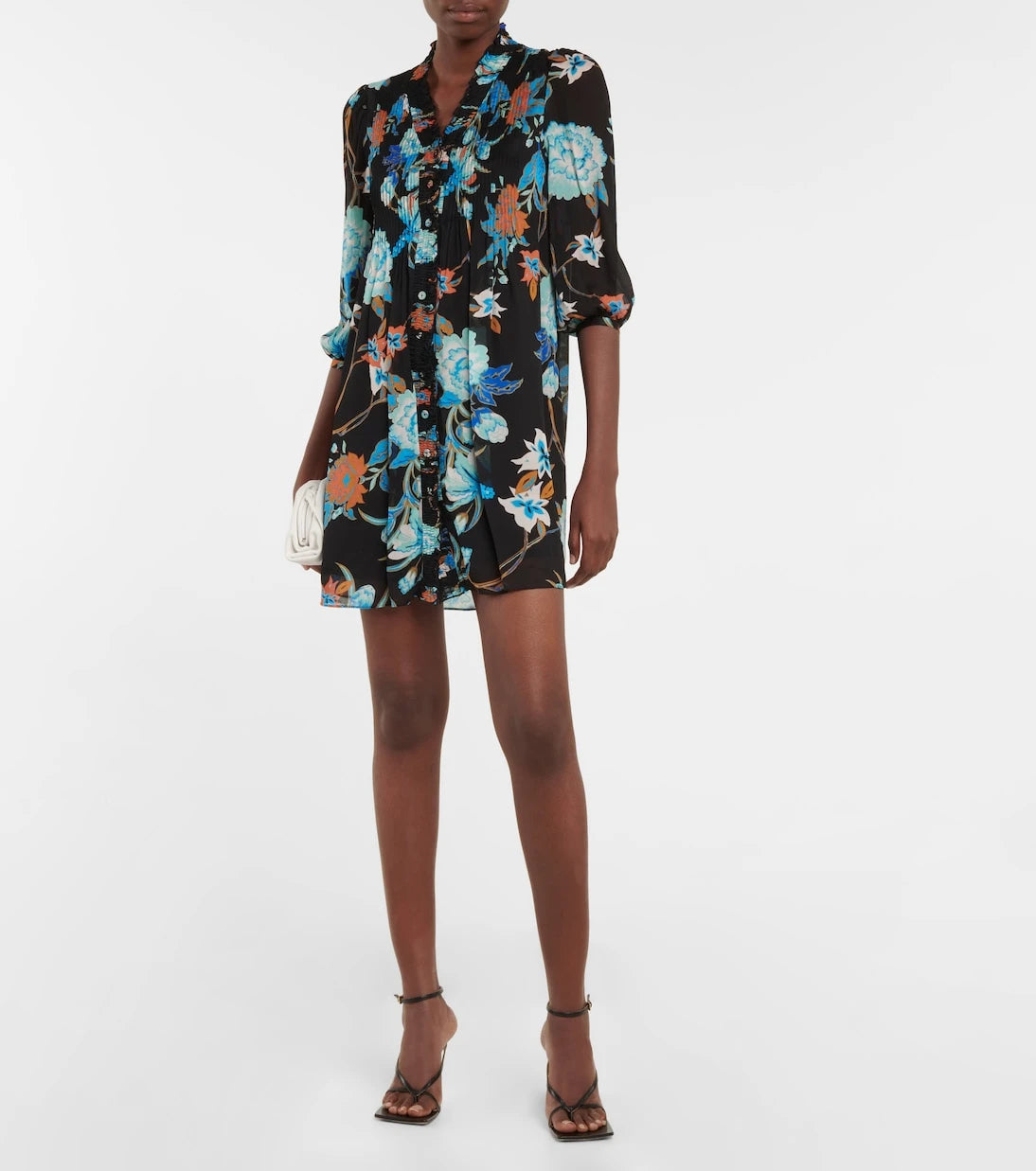 Diane von Furstenberg - Pleated floral dress