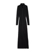 Balenciaga Black Long-Sleeve Maxi Dress