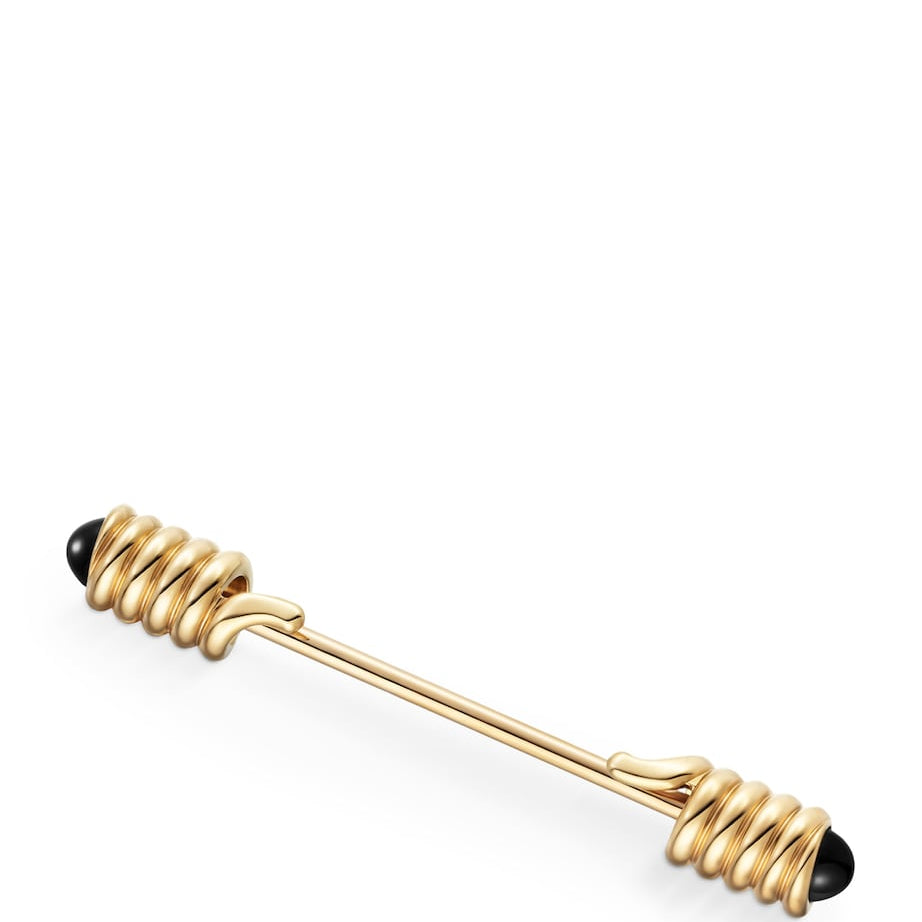 Yellow Gold Tie Pin