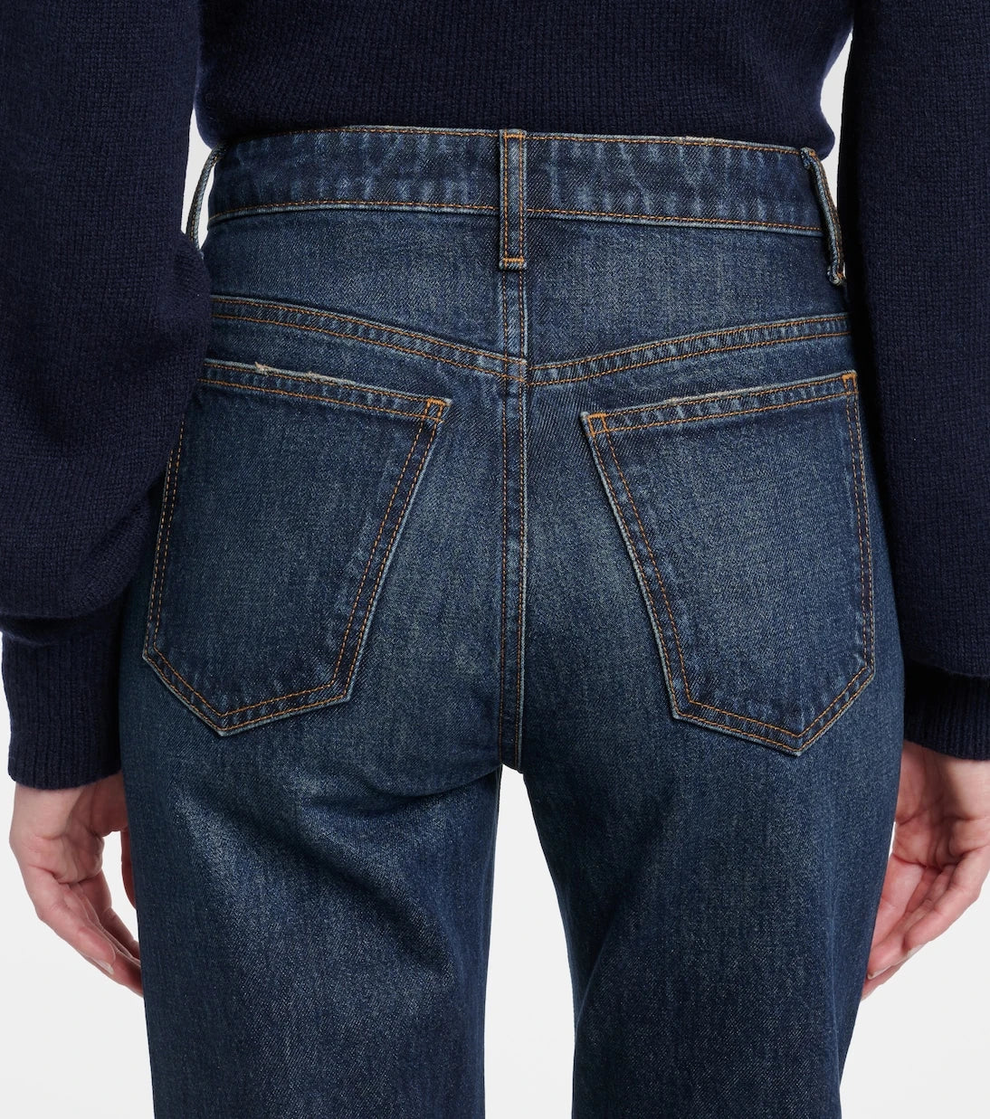 Khaite - Abigail high-rise straight jeans