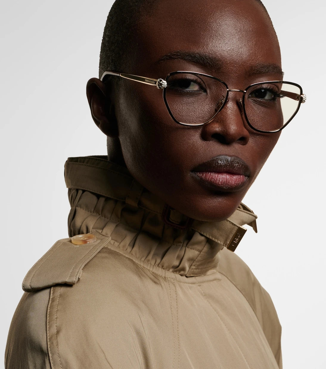 Bvlgari - Serpenti Forever cat-eye glasses