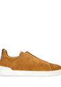 Suede Triple Stitch Sneakers