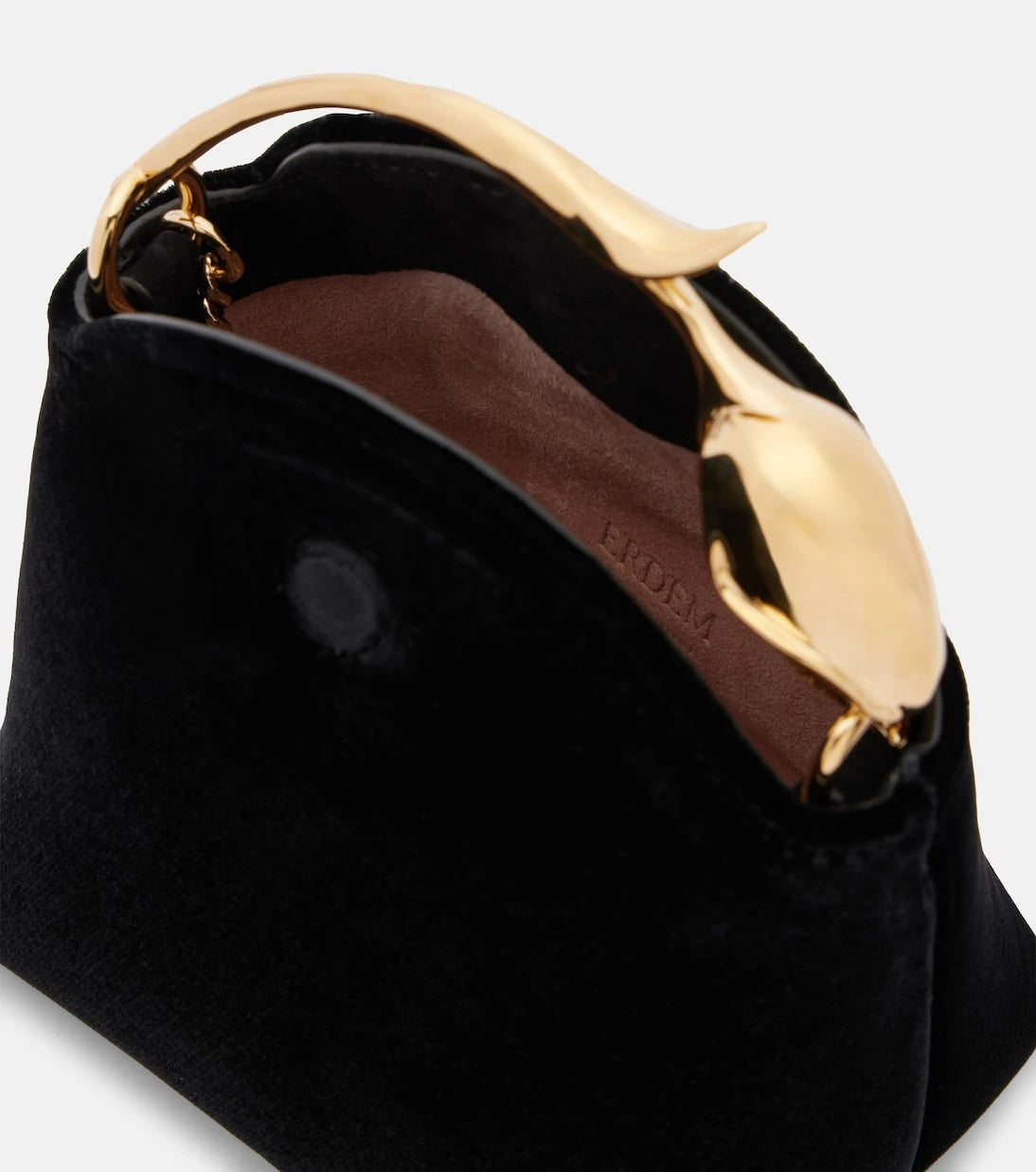 Erdem - Bloom Micro velvet top-handle bag