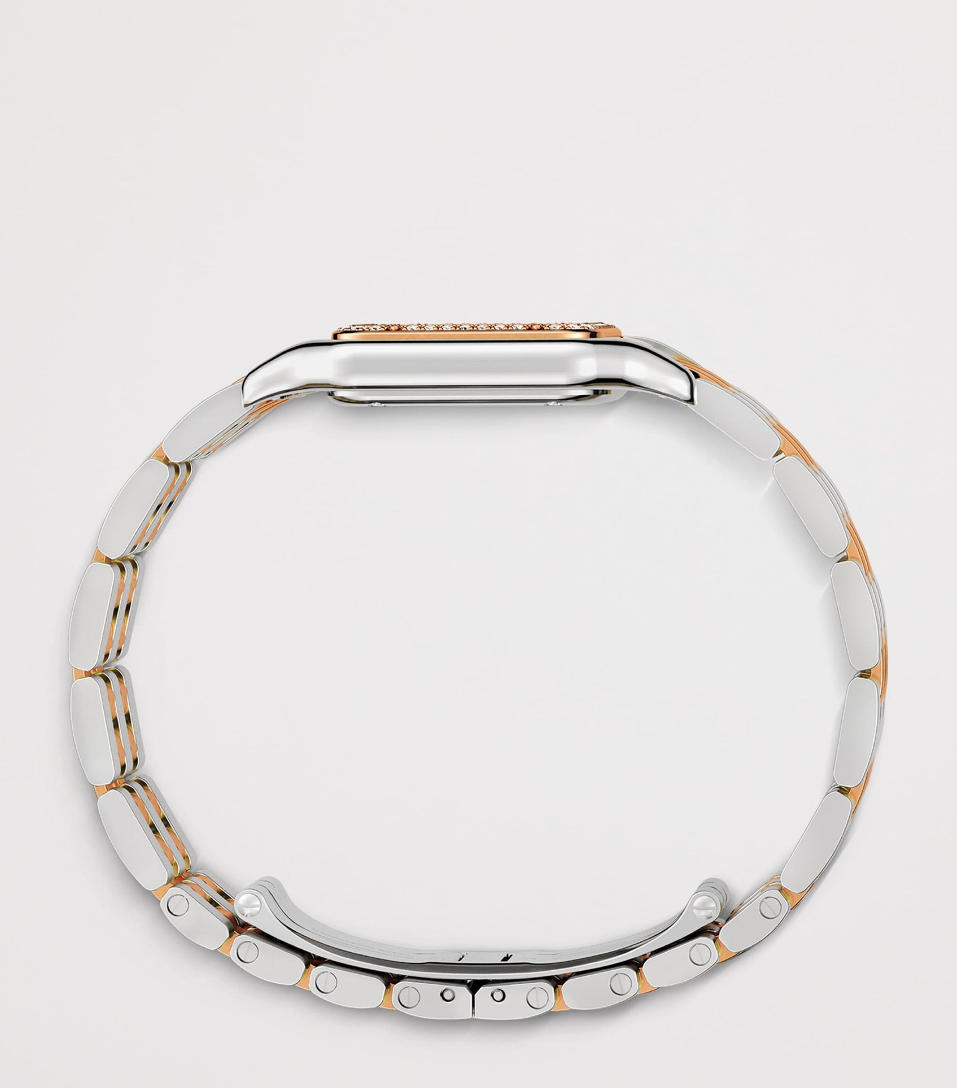 Medium Rose Gold and Diamond Panthère de Cartier Watch 27mm