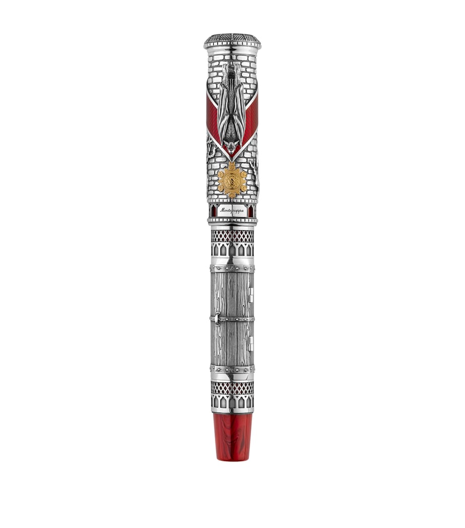 Montegrappa Sterling Silver Dracula Fountain Pen