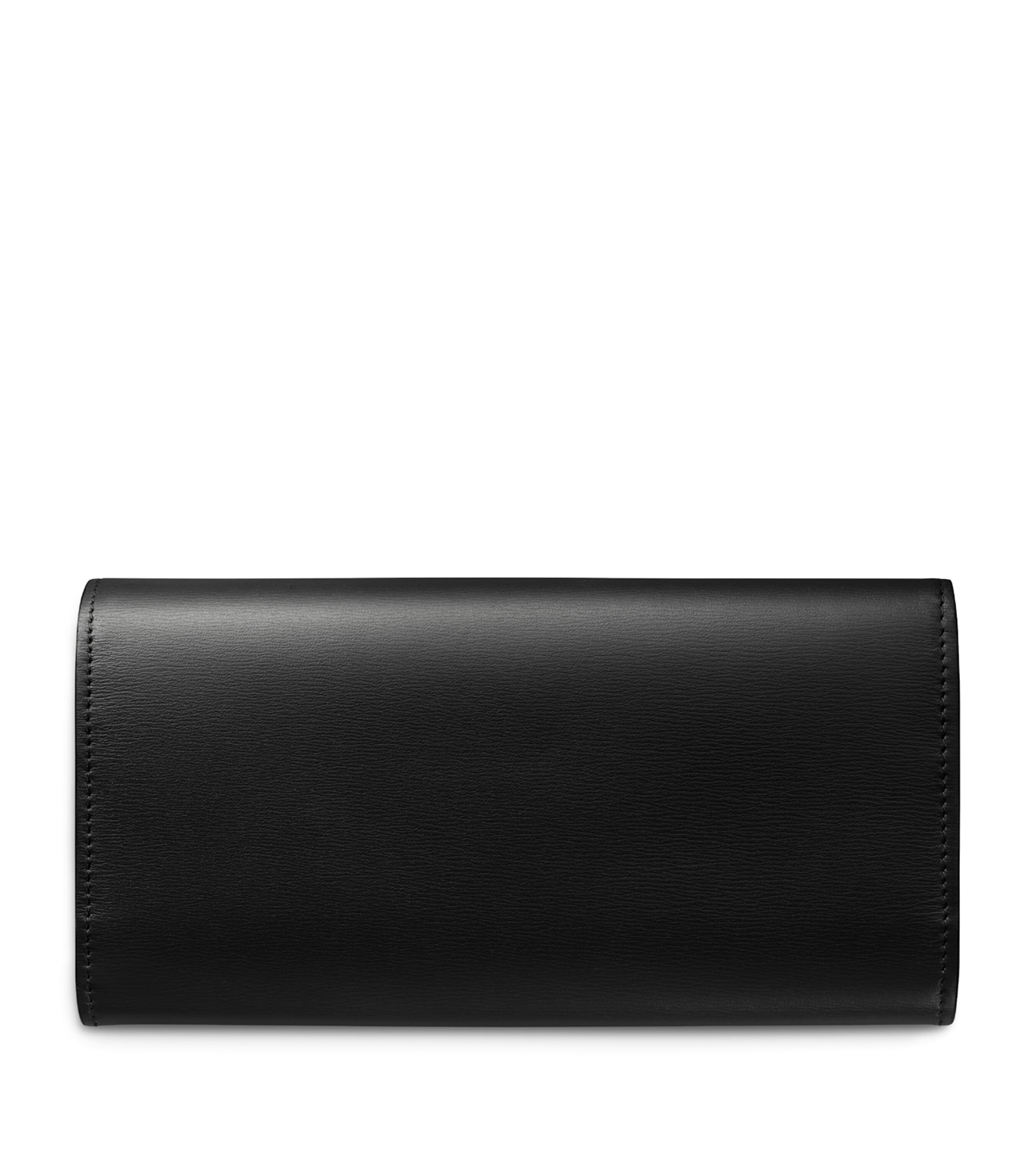 Black Calfskin Panthère de Cartier Wallet